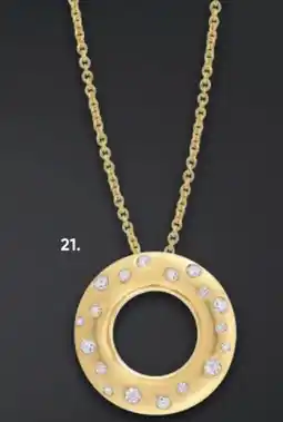 Galeria MONCARA Gold 585. Kette mit Anhänger Angebot