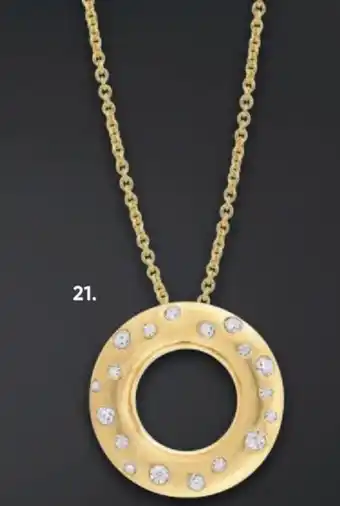 Galeria MONCARA Gold 585. Kette mit Anhänger Angebot