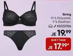 Galeria LASCANA String Angebot