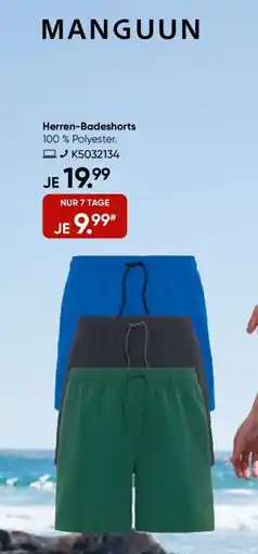 Galeria MANGUUN Herren-Badeshorts Angebot