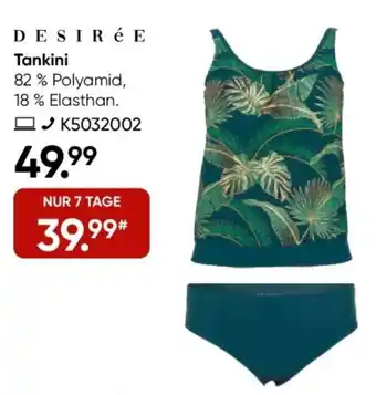 Galeria DESIRÉE Tankini Angebot