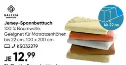Galeria GALERIA essentials Jersey-Spannbetttuch Angebot