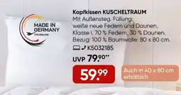 Galeria HÄUSSLING Kopfkissen KUSCHELTRAUM Angebot