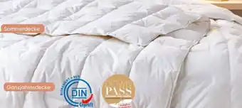 Galeria HÄUSSLING Dauneneinziehdecke KUSCHELTRAUM Füllung Angebot