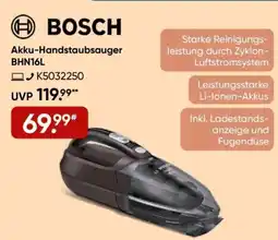 Galeria BOSCH Akku-Handstaubsauger BHN16L Angebot
