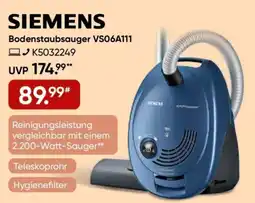Galeria SIEMENS Bodenstaubsauger VS06A111 Angebot