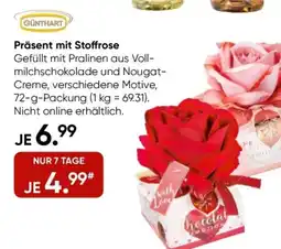 Galeria GÜNTHART Präsent mit Stoffrose Angebot