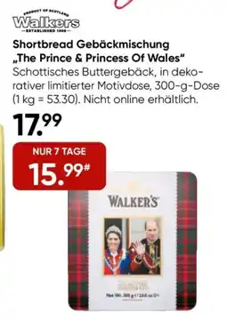 Galeria Walkers Shortbread Gebäckmischung „The Prince & Princess Of Wales" Angebot