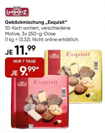 Galeria LAMBERTZ Gebäckmischung,,Exquisit" Angebot