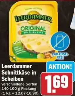 Hit Leerdammer Schnittkäse in Scheiben Angebot