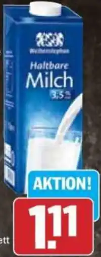 Hit Weihenstephan H-Milch Angebot