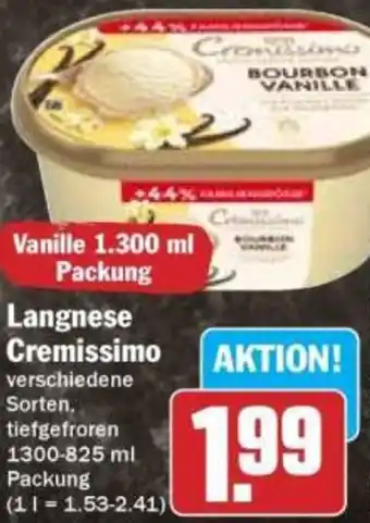 Hit Langnese Cremissimo Angebot
