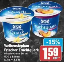 Hit Weihenstephan Frischer Fruchtquark Angebot