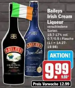 Hit Baileys Irish Cream Liqueur Angebot