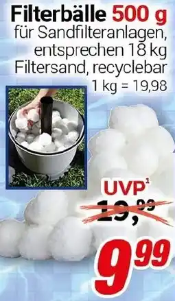 CENTERSHOP Filterbälle Angebot