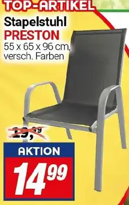 CENTERSHOP Stapelstuhl PRESTON Angebot