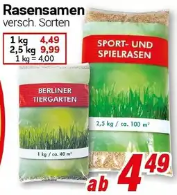 CENTERSHOP Rasensamen Angebot