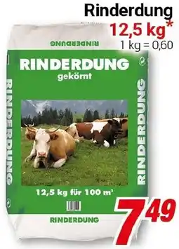 CENTERSHOP Rinderdung Angebot