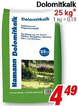 CENTERSHOP Dolomitkalk Angebot