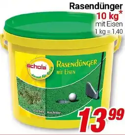 CENTERSHOP Schola Rasendünger Angebot