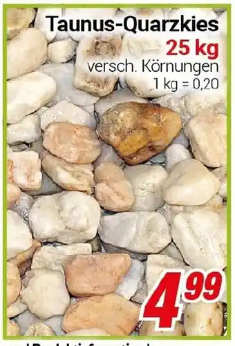 CENTERSHOP Taunus-Quarzkies Angebot
