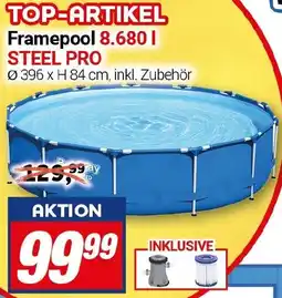 CENTERSHOP Bestway Framepool 8.680 l STEEL PRO Angebot