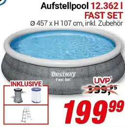 CENTERSHOP Bestway Aufstellpool 12.362 l FAST SET Angebot