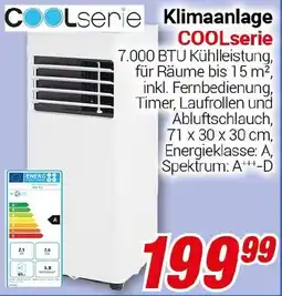 CENTERSHOP COOLserie Klimaanlage Angebot
