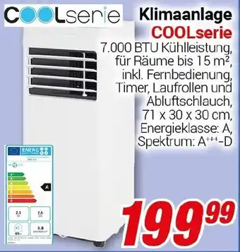 CENTERSHOP COOLserie Klimaanlage Angebot