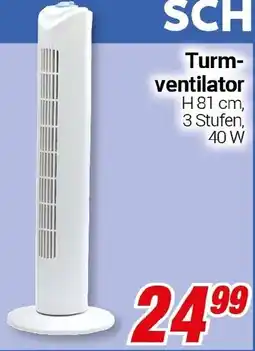 CENTERSHOP Turmventilator Angebot