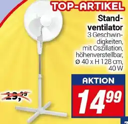 CENTERSHOP Standventilator Angebot