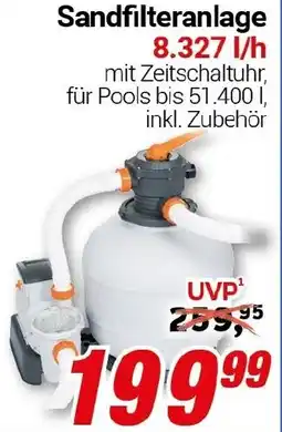 CENTERSHOP Sandfilteranlage 8.327 l/h Angebot
