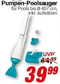 CENTERSHOP Pumpen-Poolsauger Angebot