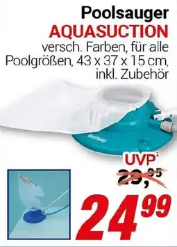 CENTERSHOP Poolsauger AQUASUCTION Angebot