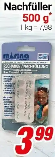 CENTERSHOP Marina Nachfüller Angebot