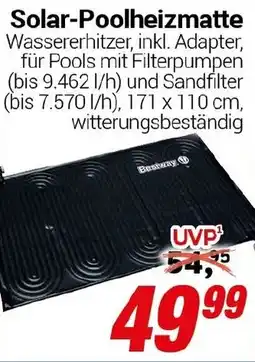 CENTERSHOP Solar-Poolheizmatte Angebot