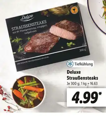 Lidl Deluxe straußensteaks Angebot