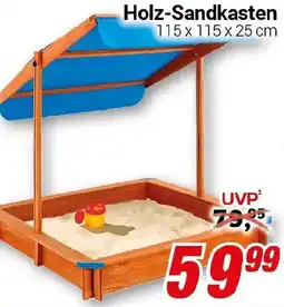 CENTERSHOP Holz-Sandkasten Angebot
