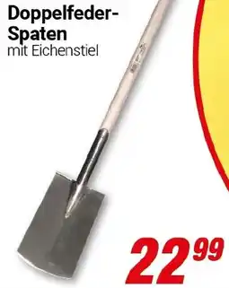 CENTERSHOP Doppelfeder Spaten Angebot