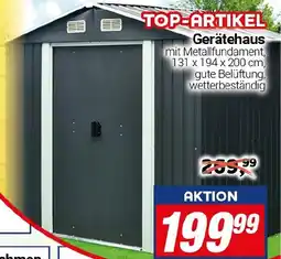 CENTERSHOP Gerätehaus Angebot