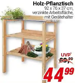 CENTERSHOP Holz-Pflanztisch Angebot