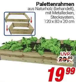 CENTERSHOP Palettenrahmen Angebot