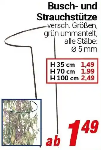 CENTERSHOP Busch- und Strauchstütze Angebot