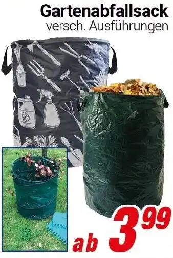 CENTERSHOP Gartenabfallsack Angebot