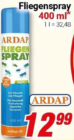 CENTERSHOP ARDAP Fliegenspray Angebot