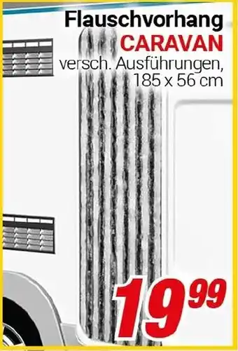 CENTERSHOP Flauschvorhang CARAVAN Angebot
