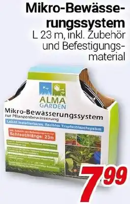 CENTERSHOP ALMA GARDEN Mikro-Bewässerungssystem Angebot