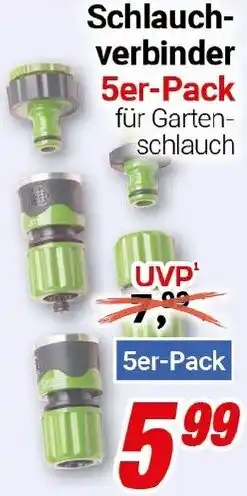 CENTERSHOP Schlauchverbinder Angebot