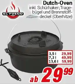 CENTERSHOP EL FUEGO Dutch-Oven Angebot
