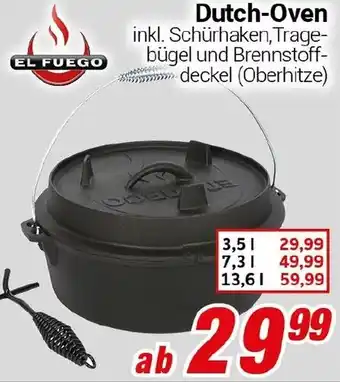 CENTERSHOP EL FUEGO Dutch-Oven Angebot